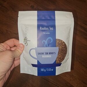 Sipology Rooibos Tea Loose Leaf Herbal Caffeine Free 100g 3.53oz Bag
